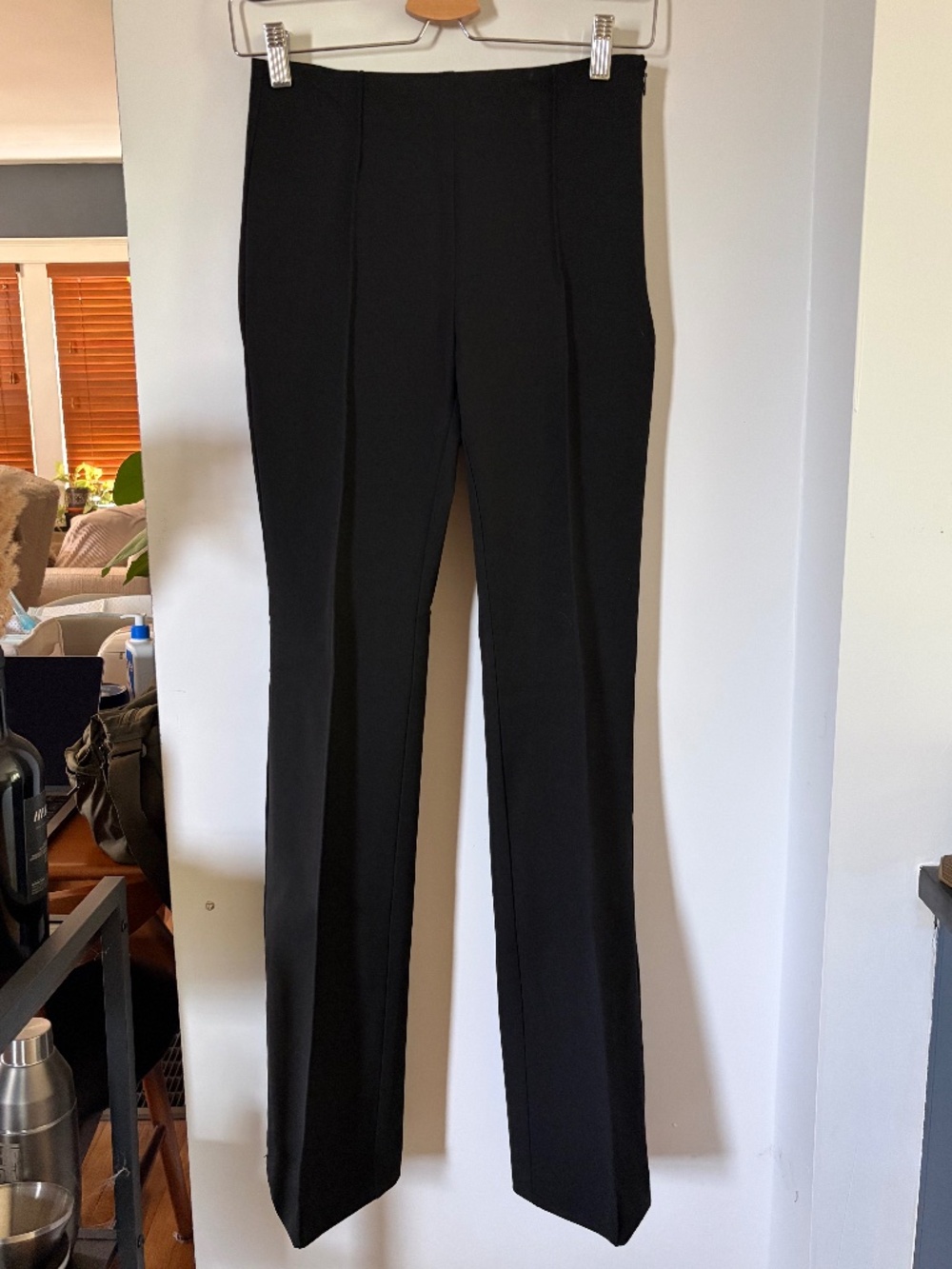 Zara black tailored trousers